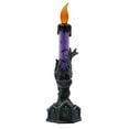 thumbnail image 2 of CASAFUN Halloween Flameless Flickering Candles, Battery Operated Real Wax Electric LED Halloween Fake Pillar Candles with Castle,Witch,Bats for Indoor Window Table Halloween Thanksgiving Decor, 2 of 7
