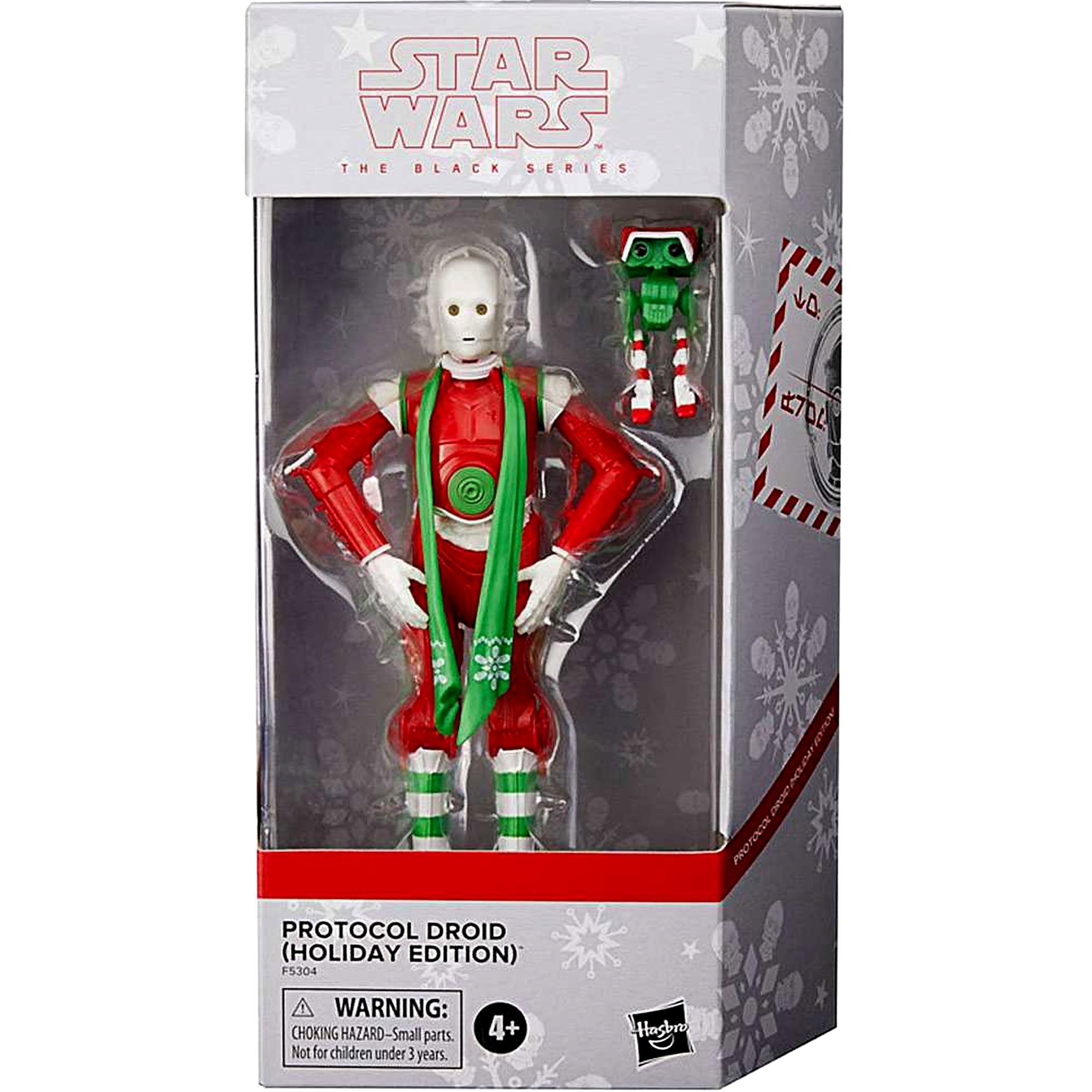 Star Wars The Black Series 6 Inch Action Figure Exclusive - Protocol Droid (Holiday Edition)
