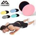 2pcs Sliding Gliding Fitness Discs Abdominal Exercise Sliding Plate Pilates Yoga Gym Abdominal