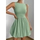 thumbnail image 3 of Vestido de verano PRETTYGARDEN 2025 casual sin mangas sin mangas verde, 3 of 9
