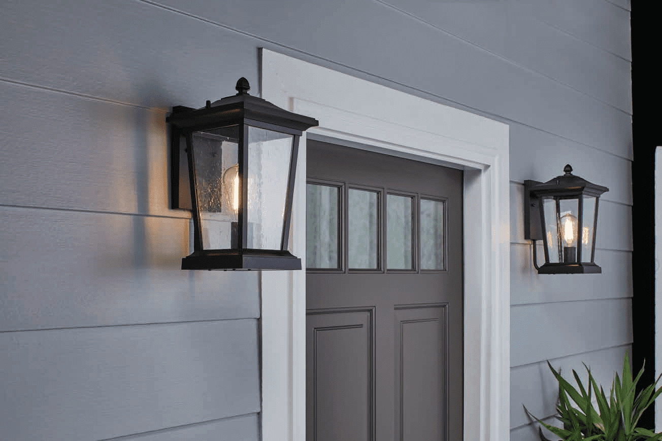 Outdoor Light Sconce Path Lamp,Wall Mount Retro Classic Garden Wall Lantern 