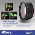 thumbnail image 3 of Kit de accesorios de filtro de lente Ultimaxx 55MM para cámaras réflex digitales, 3 of 9