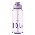 thumbnail image 5 of Tuvgenk Sports Plastic Water Bottles with Straw and Handle 37 Oz Water Bottle Jug Reusable Leakproof Purple for Outdoor Cycling Camping, 5 of 5