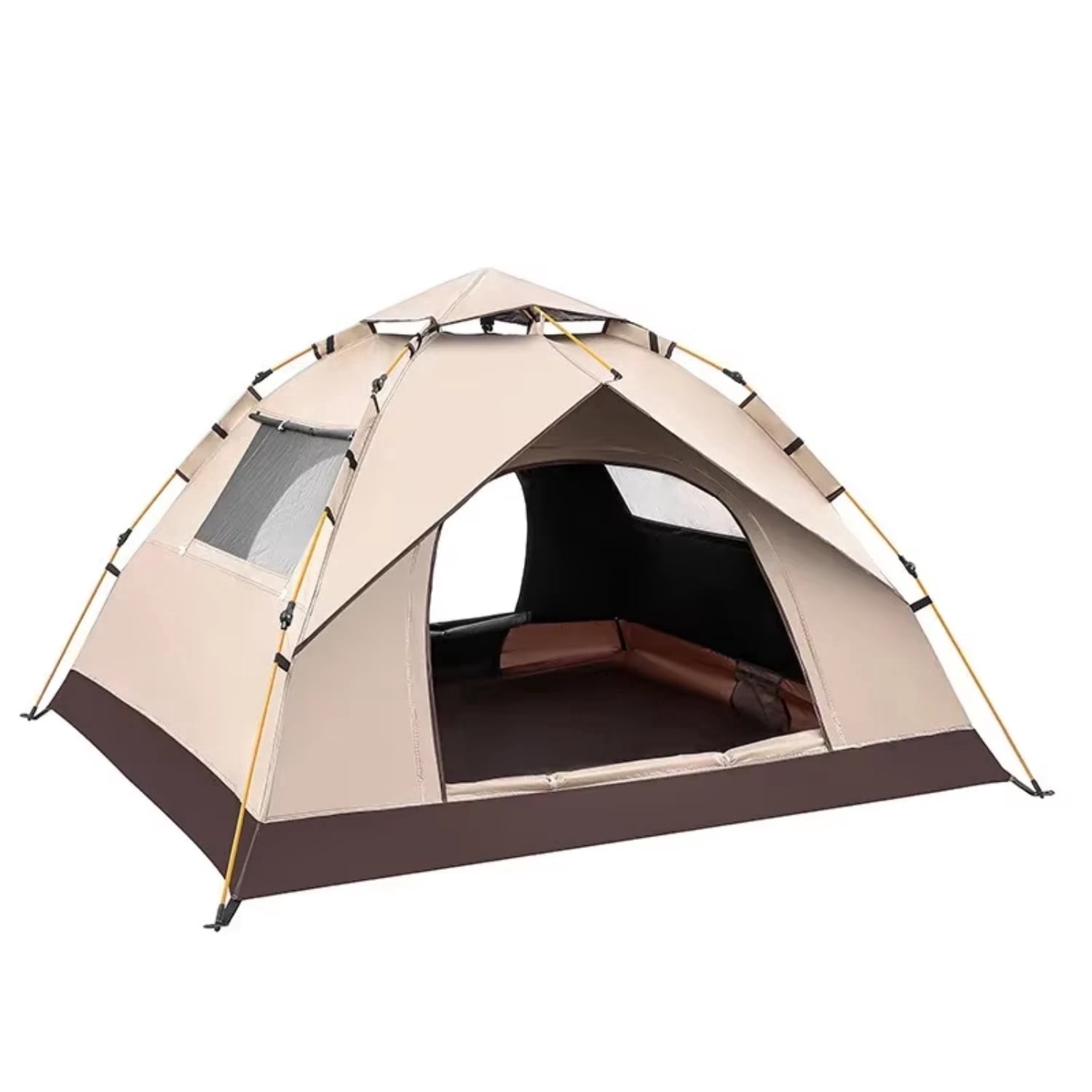 Top Lander, Fireproof Hot Tent, 2 Person, Brown, Waterproof Dome