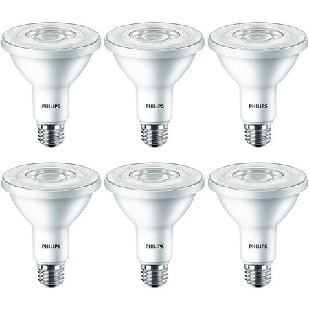 Philips Par30 Led Long Neck Bright White Light Bulb 750 Lumen 3000k Philips Par30 Led Long Neck Bright White Light Bulb 750 Lumen 3000k Dimmable 8w 75 Watt Equivalent Wet Location Indoor Outdoor E26 Base