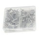 thumbnail image 5 of 160pcs Peluca T-pin 2, Plateado, para Pelucas de Encaje de Cabeza con Cordón de Cabeza de Espuma para Sujetar en Su Lugar Pasadores de Macramé Pasador Baoblaze Alfileres plateados para pelucas, 5 of 7