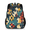 Black, variant on Adult Leopard Print Backpack, Casual Daypack with Adjustable Shoulder Straps, Wild Safari Skin Laptop Backpack for Work Travel Outdoor