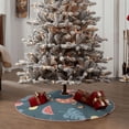 thumbnail image 4 of Sikiie Watermelons Dachshunds Nativity Christmas Tree Skirt, Jesus Christian Winter Holiday Tree Mat Decoration(30-48IN)48", 4 of 6