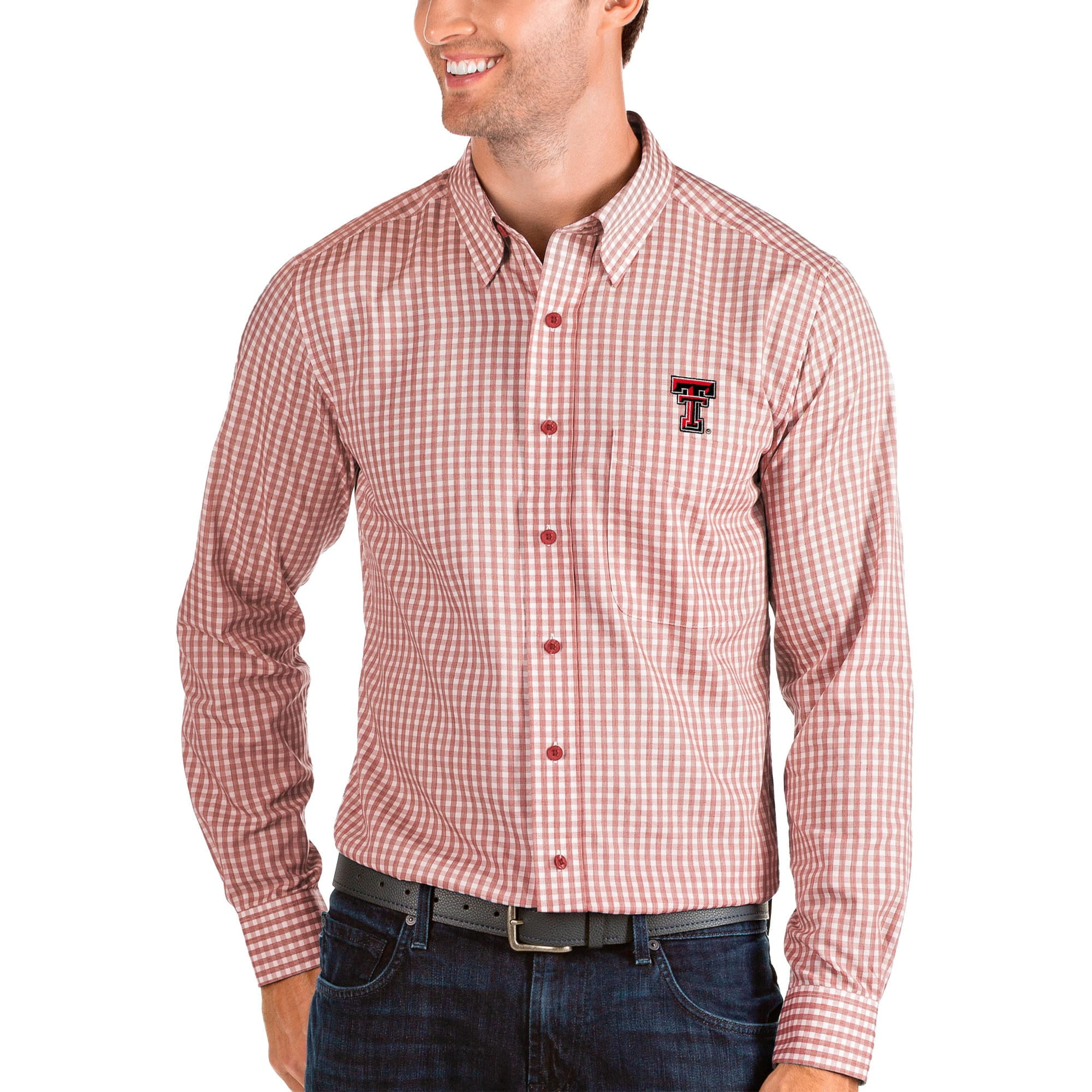texas tech button down