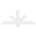 thumbnail image 2 of 48"W x 20"H x 2"D x 4"F, 10/12 Pitch, Kennewick Architectural Grade PVC Gable Bracket, 2 of 8