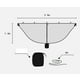thumbnail image 5 of Configuración Rápida Y Mosquetón Para Mosquitera Negro / Gris Sunnimix  mosquitera hamaca, 5 of 8
