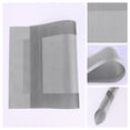 thumbnail image 2 of Unique Bargains Set of 8 Table Placemats Washable Wipeable Table Mat Silver Gray 18x12Inch, 2 of 7
