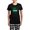 With Checker Pant, variant on CafePress - Obaby Shamrock Women's Dark Pajamas - Women's Short Sleeve Print T-Shirt and Pants Dark Cotton Pajama Set