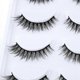 thumbnail image 2 of 3DX-05 5 Pairs Natural Soft 3D False Eyelashes Handmade Fake Eye Lashes Faux Cils Make Up, 2 of 3