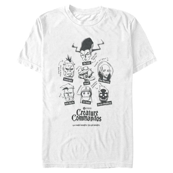 Mens Creature Commandos You Got Monsters T Shirt