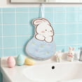 thumbnail image 7 of Yhmxh Cute Hand Towels Kitchen Towel, Bathroom Absorbent Hand Towels with Hanging Loop, Children Hand Towel Animals, Microfiber Coral Fleece Absorbent Hand Towel for Kitchen Bathroom Bedroom, 7 of 7