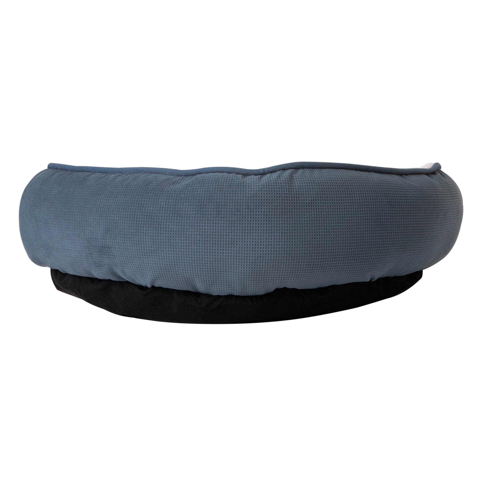 Petmate Round Bolster Dog Bed, Cat Bed, 30 Inch Round, Removable Machine Washable Cover, Assorted Colors