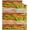 Cheeseburger, variant on Food Tomato Spaghetti Blanket Cozy Soft Lightweight Flannel Throw Blanket for Bed Sofa Travel All Season Small 50"x40" Kids