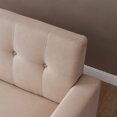 thumbnail image 4 of Mid Century Modern Sofa, 79" Upholstered Sofa Couch, Beige, 4 of 8