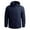 Dark Blue, variant on RKSTN Jackets for Men Thin Jacket Casual Sports Windbreaker Hooded Jacket Fall and Winter Long Sleeve Jacket Coats