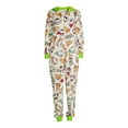 thumbnail image 5 of Teenage Mutant Ninja Turtles Women's Hooded Print Union Suit, Sizes XS-3X, 5 of 6