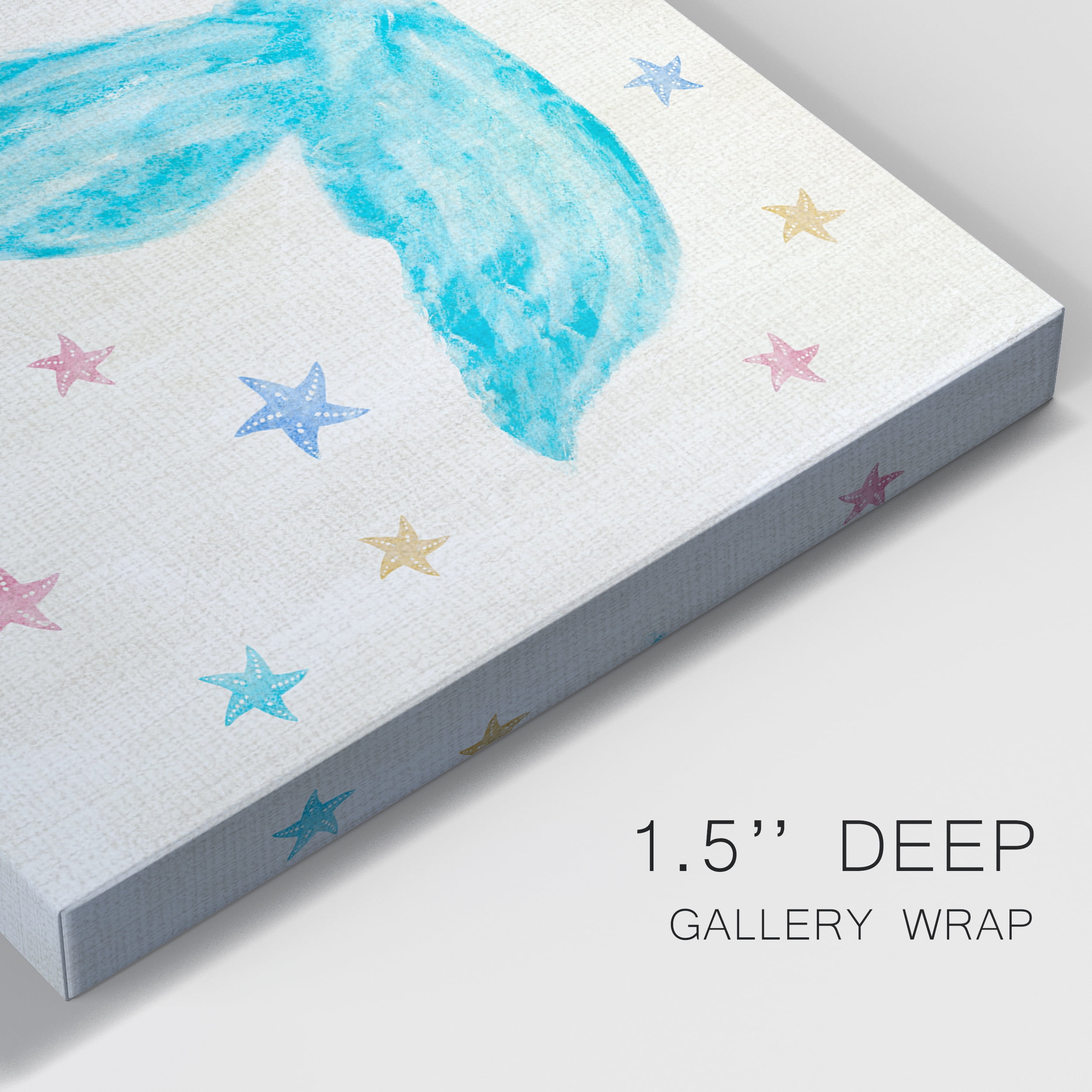 Mermaid Wish Premium Gallery Wrapped Canvas - Ready to Hang - 24 x 36