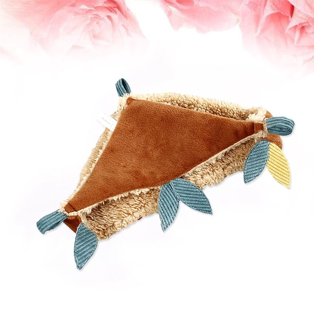 unbranded 1Ud Colgante Para Mascotas De Material Plush Marrón Para Hámster Y Pequeños