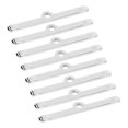 thumbnail image 3 of KSTE 8pcs Chrome 4 3 / 4in válvula Cubierta Spreader Bars Fit for Chevy 283 305 327 350, 3 of 14
