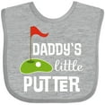 thumbnail image 3 of Inktastic Golfing Daddys Little Putter Boys or Girls Baby Bib, 3 of 4