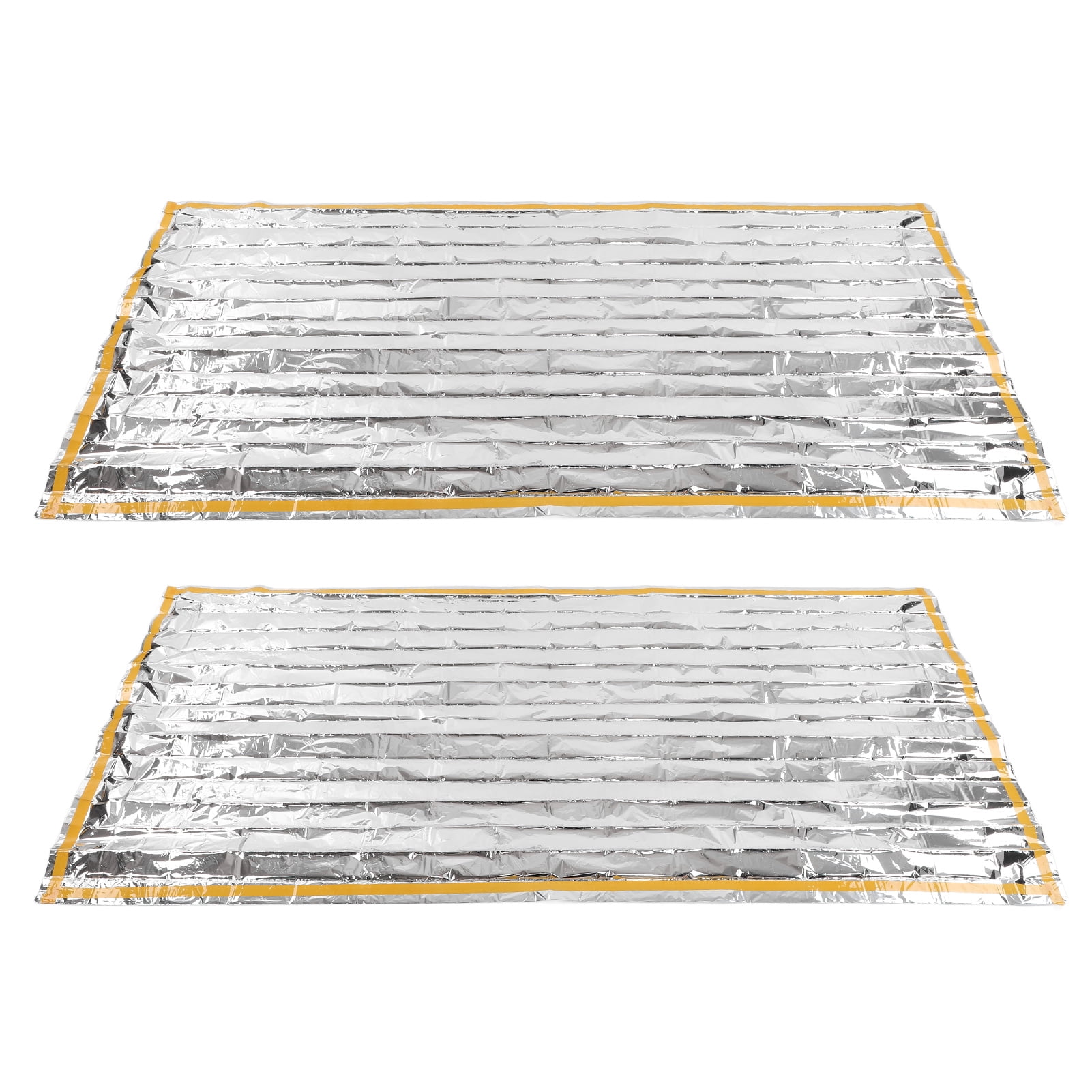 Space Blanket Tear Resistant Emergency Blankets For Travel For Outdoors For Camping Walmart