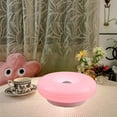thumbnail image 4 of Modern Donut-Shaped Ambient Night Light, Rechargeable Wall Lamp with Three Color Temperatures, Touch Switch, Suitable for Decorative Lighting in Bedrooms, Study Rooms, Living Rooms, and Offices, 4 of 14