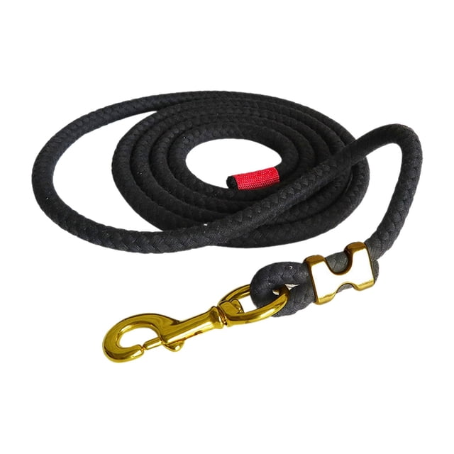Cuerda De Plomo Para Caballo, Cuerda Con Cabestro, Equipo Ecuestre Para Entrenamiento Y Caminata, 4m, Negro