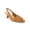 dark brown, variant on Women Sling Back Kitten Heels Low Dress Shoes Slingback Pumps Pointed Closed Toe Comfortable Party Office Sandals