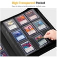 thumbnail image 3 of Top Loader Binder ProCase tiene capacidad para 324 cargadores, color amarillo, 3 of 8