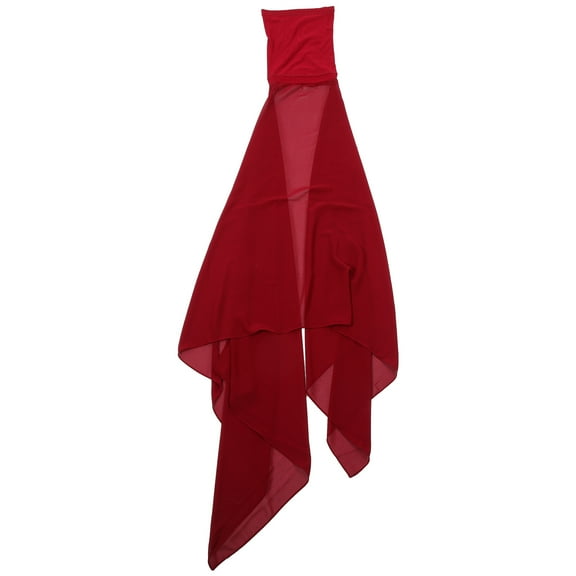 UPOUART Dark Red Women’s Scarf Headwrap for Everyday Wear, 1 Piece Stylish and Comfortable Accessory