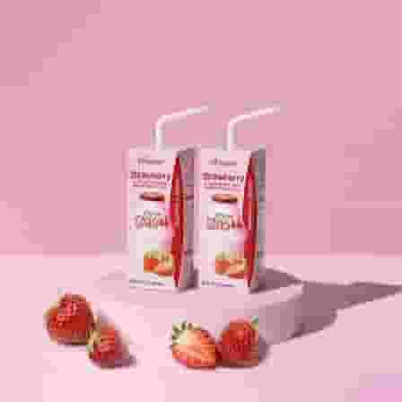 Binggrae-Strawberry Flavored Milk Drink 6.8ozX6pack草莓牛奶保久 Binggrae-Strawberry Flavored Milk Drink 6.8ozX6pack草莓牛奶保久