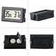 thumbnail image 3 of Paquete de 5 mini termómetros digitales para temperatura, humedad e higrómetros digitales para interiores, color negro., 3 of 5
