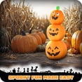 thumbnail image 4 of G128 4ft Halloween Pumpkin Inflatable with LED Lights Outdoor Yard Decoration Fast Inflate, 4 of 9