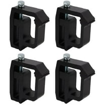 Phenofice truck accesories Truck Cap Mounting Clamp Aluminum Alloy 4pcs