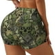 thumbnail image 1 of Fotbe Green Skulls Shorts Sin Costuras – Shorts Deportivos de Cintura Alta para Mujer, Elásticos para Gimnasio, Yoga, Running o Ciclismo-Large, 1 of 8