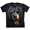 Men's Aggressive Nature:black Bear T-shirt