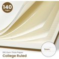 Earth Notebooks Neighborly Nook Lined Spiral Notebook Journal College Ruled 5.7