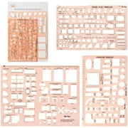 Mr. Pen- House Plan, 3 Pack, Pink, Interior Design and Furniture Templates