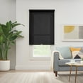 thumbnail image 3 of Eclipse Solar Cordless Light Filtering Privacy Roller Shade, Black, 27 x 72, 3 of 8
