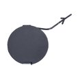 thumbnail image 2 of Front Bumper Tow Hook Eye Cap Cover 5XB38LXHAA Black Replacement for Jeep Renegade 2015-2018, 2 of 5