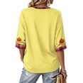 thumbnail image 5 of mgoYE Halloween Shirts for Women Plus Size Family Halloween Thanksgiving Tops Casual Thankful Pumpkin Turkey Graphic Tees Women T Shirts, 5 of 7