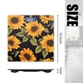 thumbnail image 2 of High Precision Body Weight Scale Smart Bathroom Scales with Large LCD Display(400lbs),Decorative for Bedroom-Seamless Pattern With Sunflowers, 2 of 4