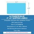thumbnail image 2 of Dymo LV-1744907 Blue 4x6 Compatible Labels, 2 of 4