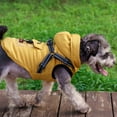 thumbnail image 4 of Winter Dog Hoodie Coats Warm Windproof Harness Pet Winter Jacket Vest Clothes, 4 of 6