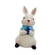 thumbnail image 4 of Figura de conejo de Pascua, estatua de conejo, bonita decoración para el hogar, adorno de animal, resistente Pascua Uva, 4 of 8